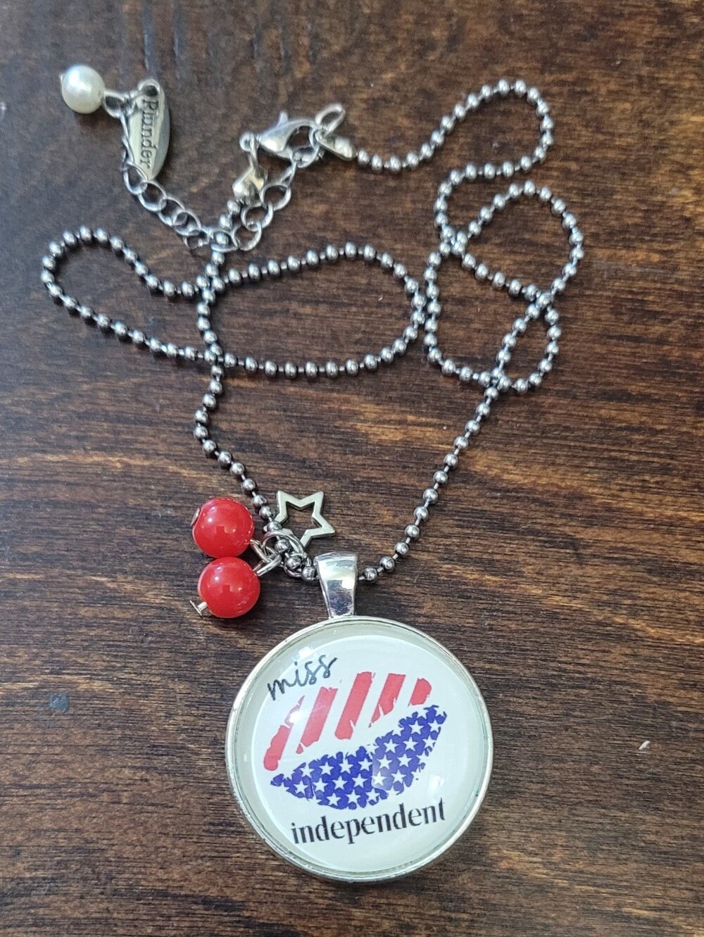 (12) PLUNDER Silver-Tone Miss Independent Necklaces